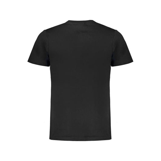 Tommy Hilfiger Black Cotton Men T-Shirt