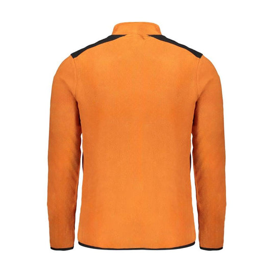 Norway 1963 Orange Polyester Men Sweater