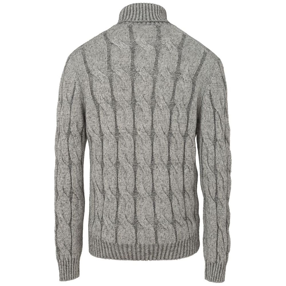 Gran Sasso Gray Cashemere Sweater Gran Sasso