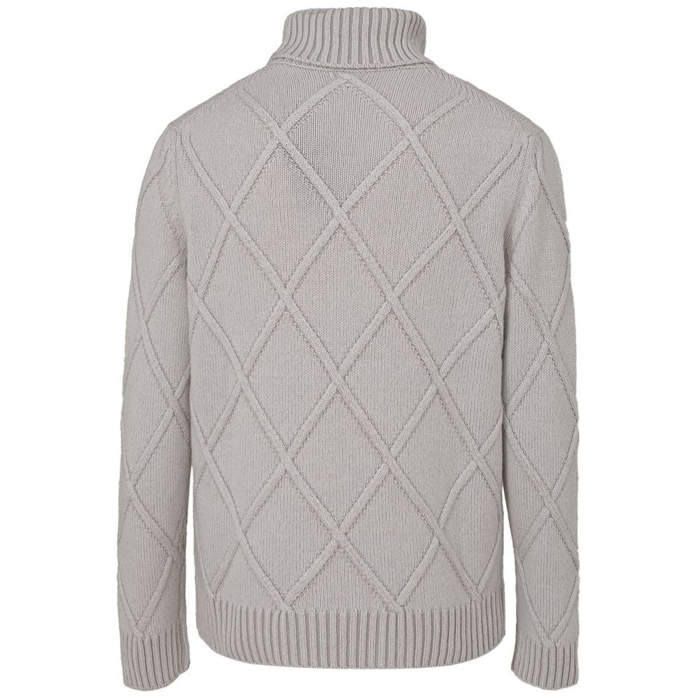 Gran Sasso Gray Wool Sweater