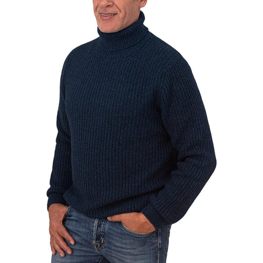 Gran Sasso Blue Wool Sweater