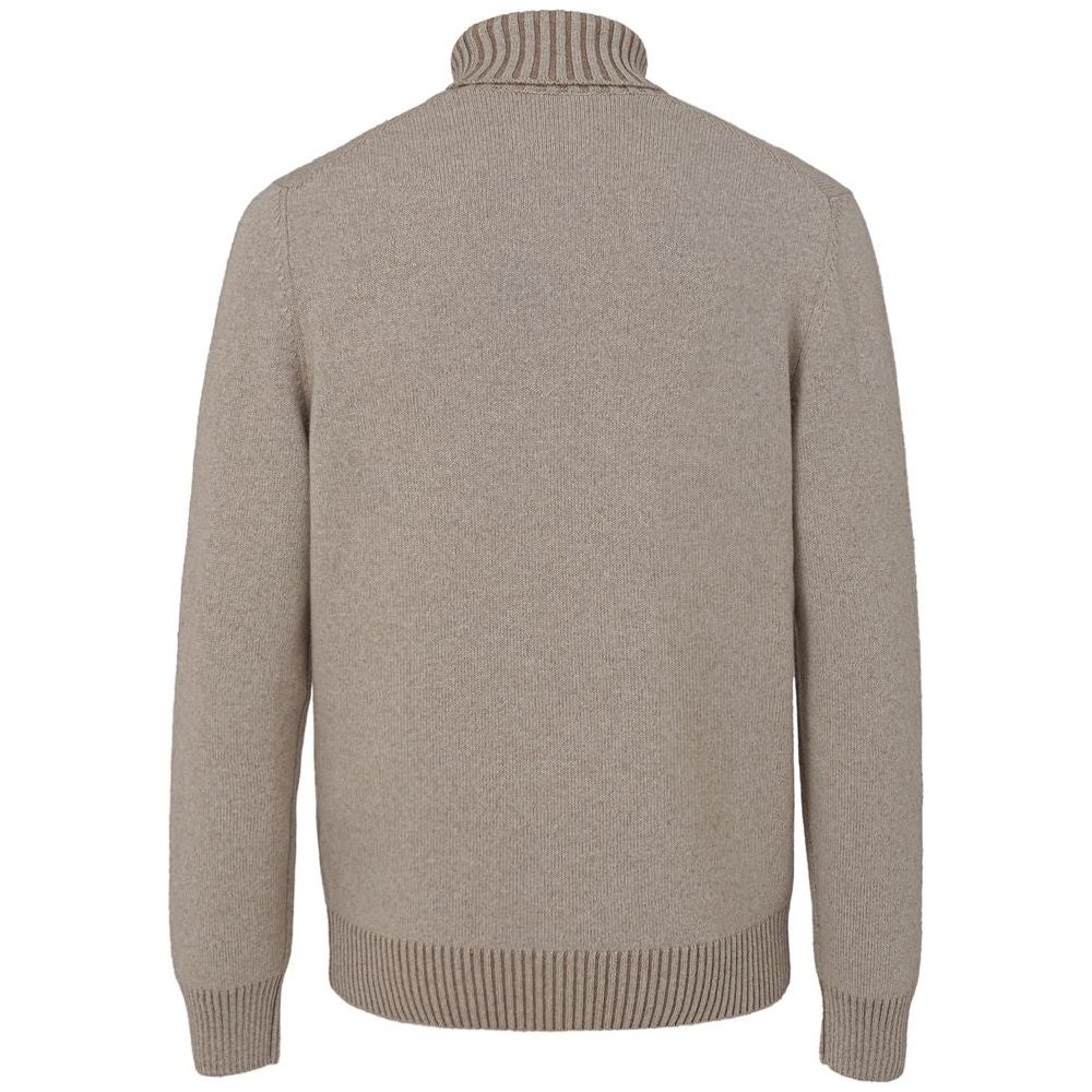 Gran Sasso Beige Cashmere Sweater