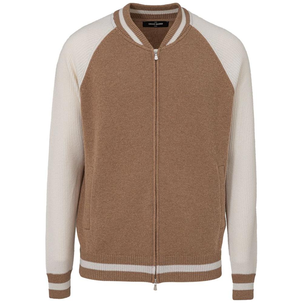 Gran Sasso Brown Cashmere Jacket Gran Sasso