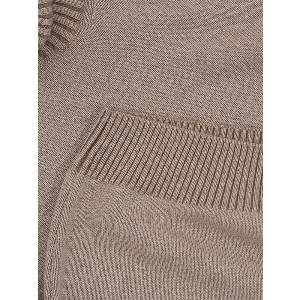 Gran Sasso Beige Cashmere Sweater Gran Sasso