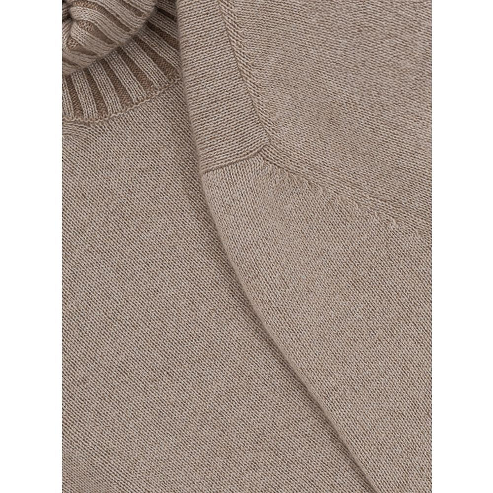 Gran Sasso Beige Cashmere Sweater