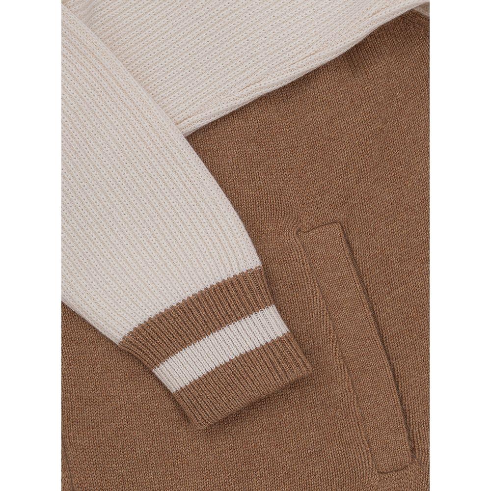 Gran Sasso Brown Cashmere Jacket Gran Sasso