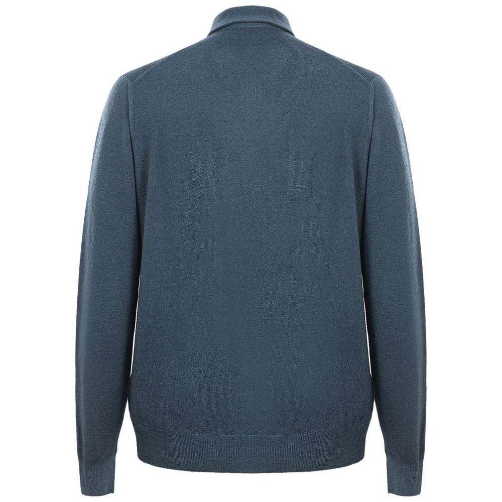 Gran Sasso Blue Wool Sweater Gran Sasso