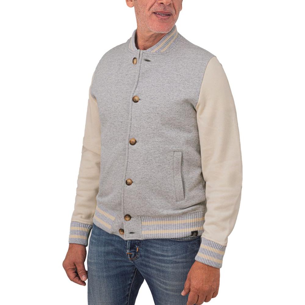 Gran Sasso Gray Cotton Jacket