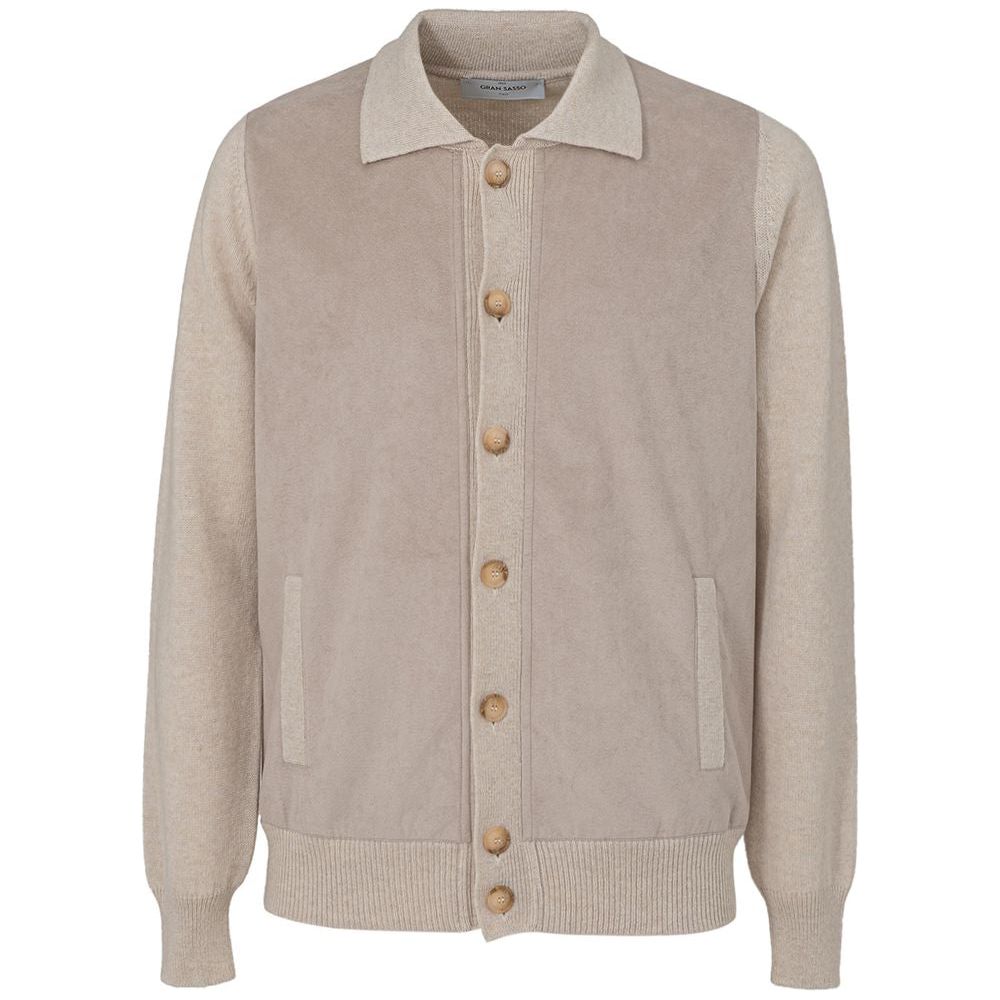 Gran Sasso Beige Wool Jacket Gran Sasso