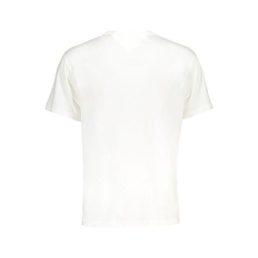 Tommy Hilfiger White Cotton T-Shirt Tommy Hilfiger