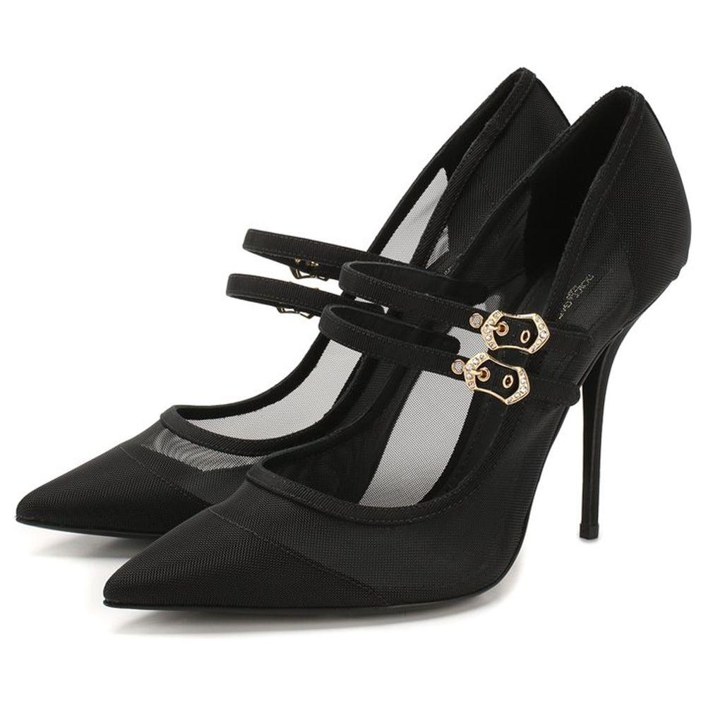 Dolce & Gabbana Black Polyamide Pump