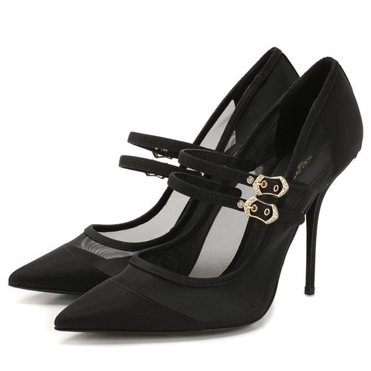 Dolce & Gabbana Black Polyamide Pump Dolce & Gabbana