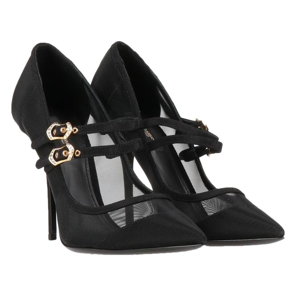 Dolce & Gabbana Black Polyamide Pump