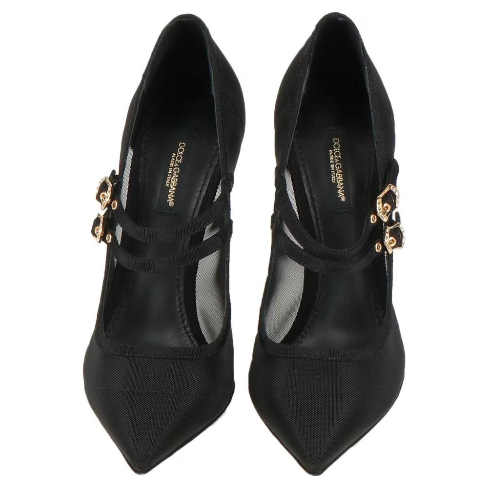 Dolce & Gabbana Black Polyamide Pump