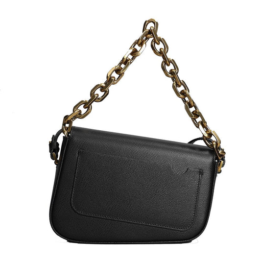 Palm Angels Black Leather Crossbody Bag Palm Angels