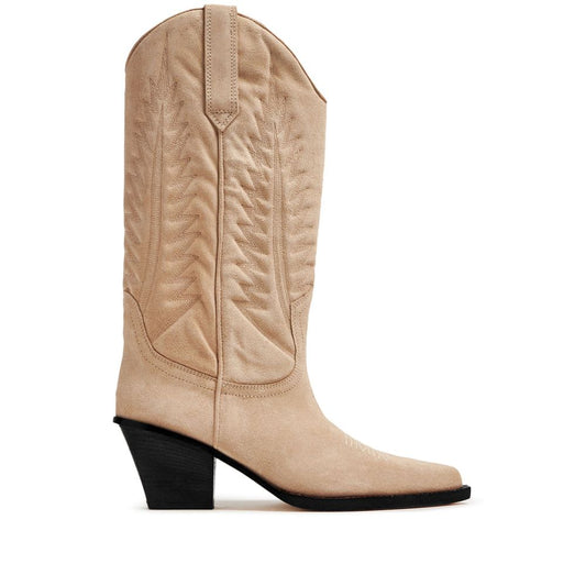 Paris Texas Beige Leather Boot Paris Texas