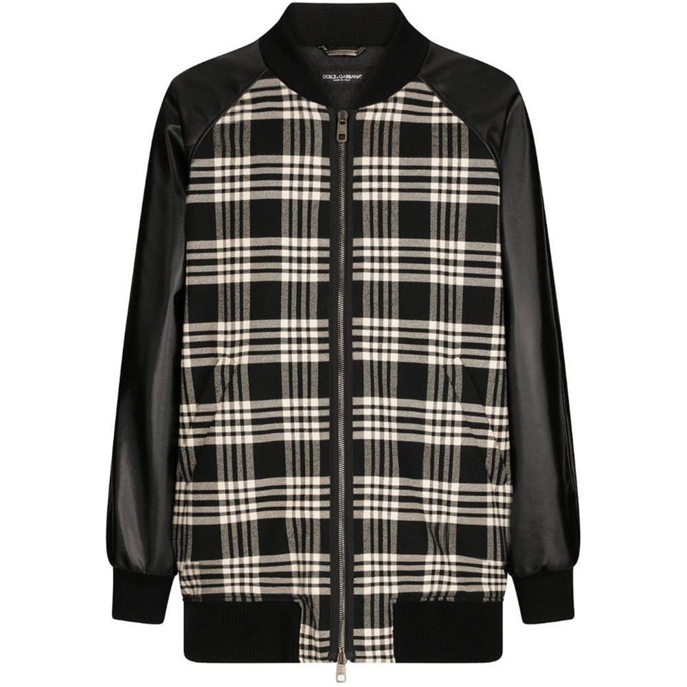 Dolce & Gabbana Black Cotton Jacket