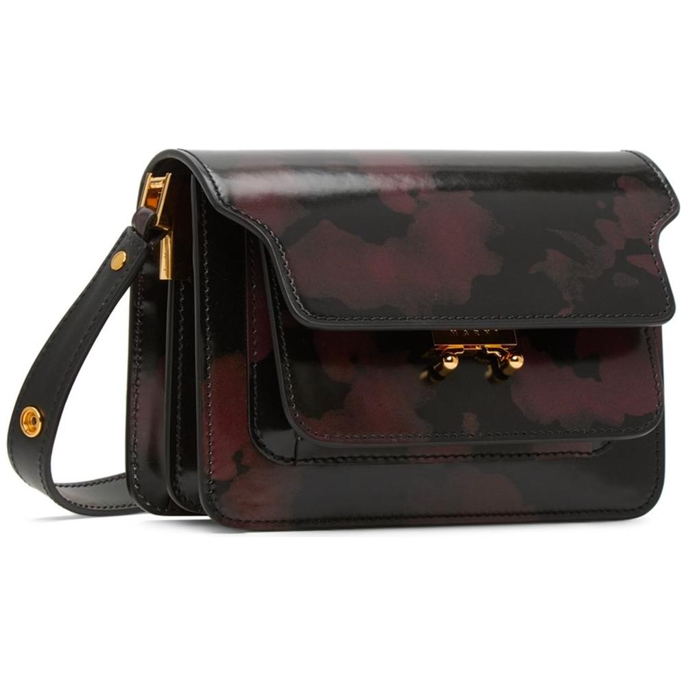 Marni Black Leather Crossbody Bag Marni