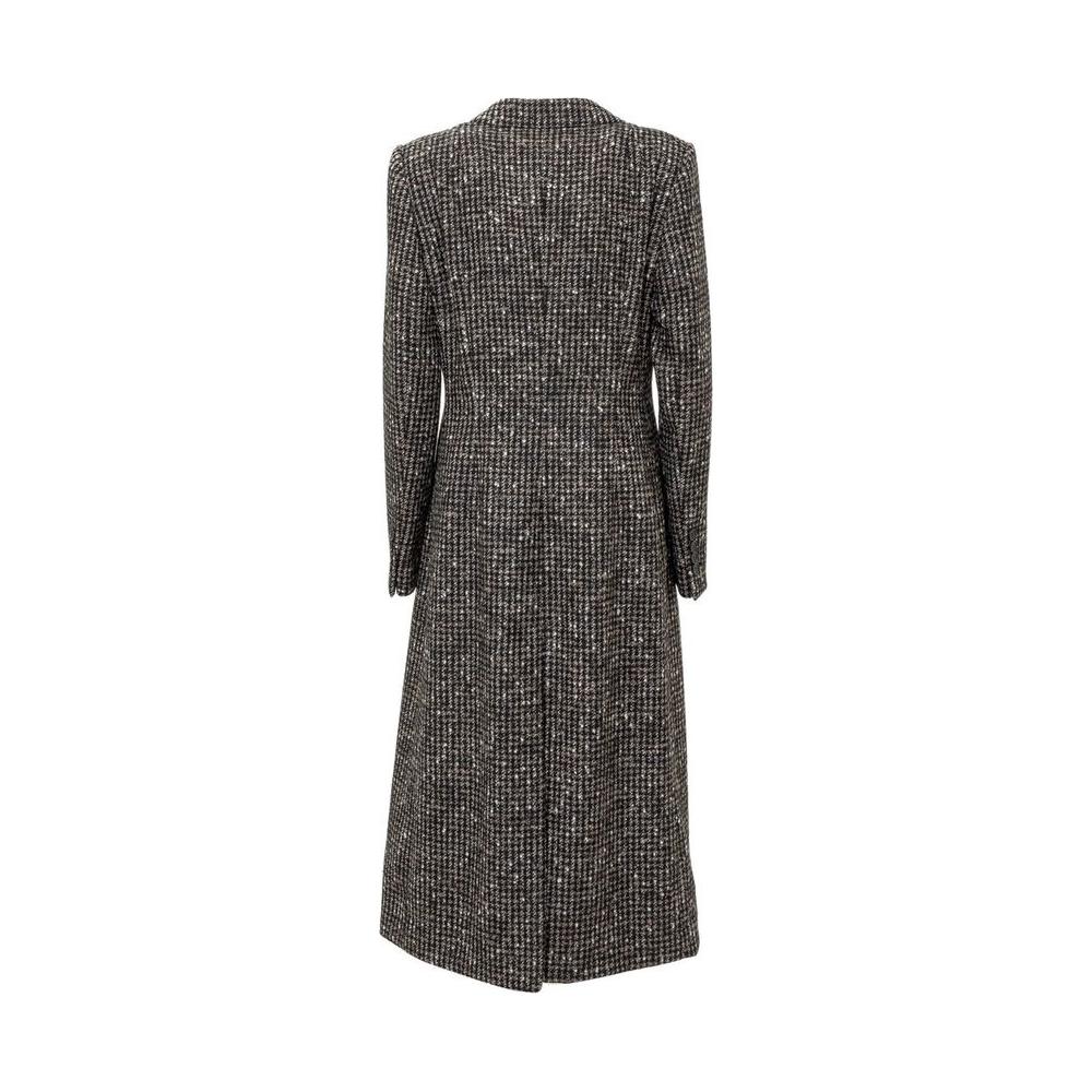 Dolce & Gabbana Brown Wool Jackets & Coat