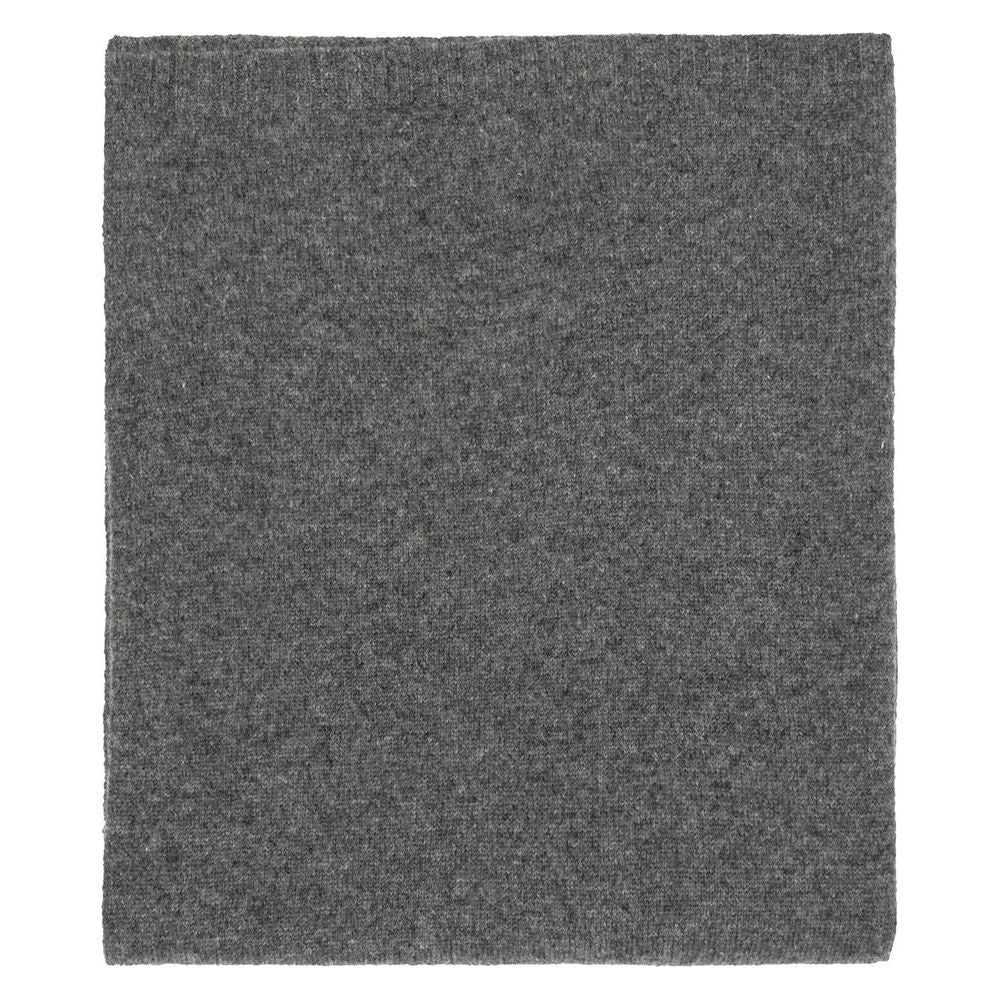 Alpha Studio Gray Cashmere Scarf Alpha Studio