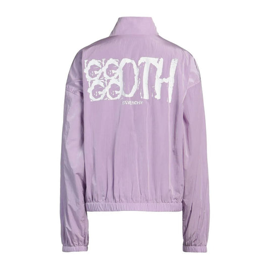 Givenchy Purple Nylon Jackets & Coat Givenchy