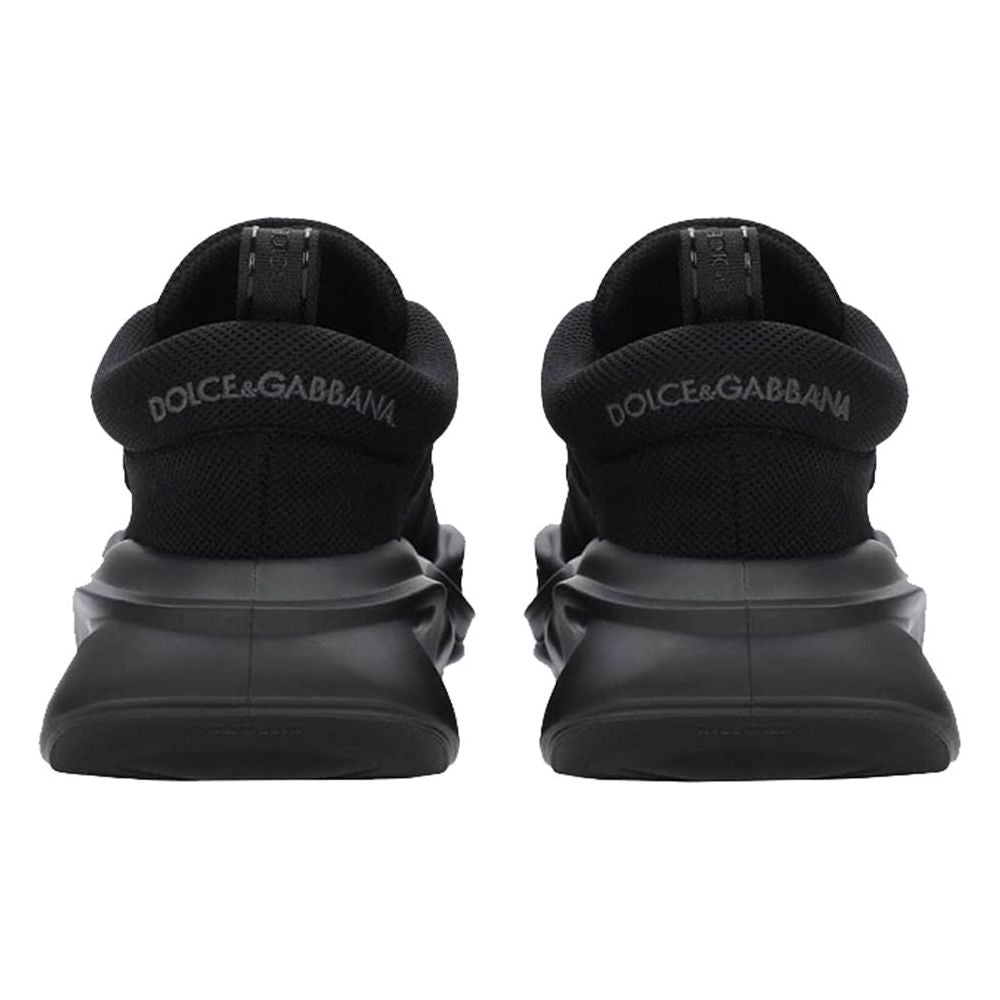 Dolce & Gabbana Black Polyester Sneaker