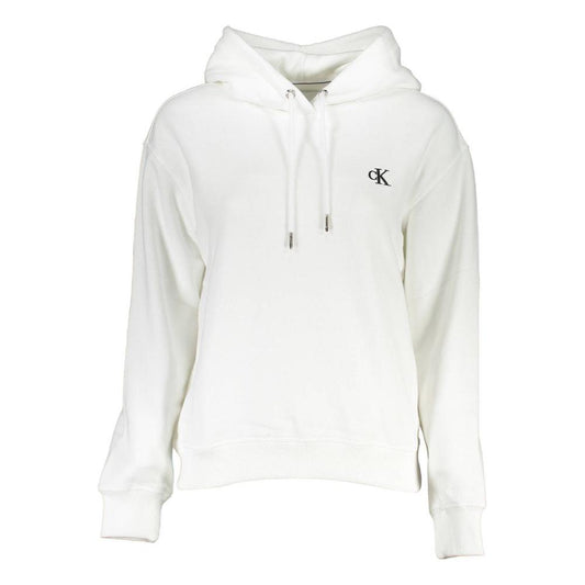 Calvin Klein White Cotton Sweater Calvin Klein