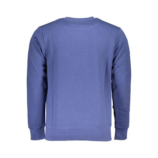 U.S. Grand Polo Blue Cotton Sweater U.S. Grand Polo