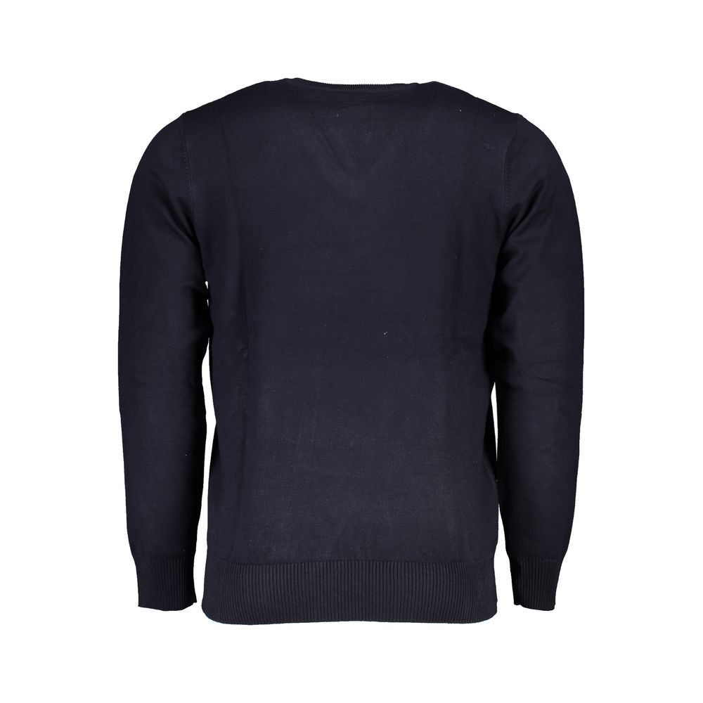 U.S. Grand Polo Blue Nylon Sweater U.S. Grand Polo