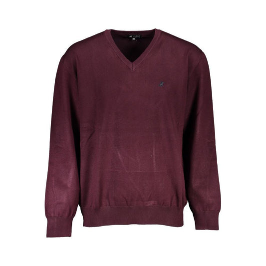 U.S. Grand Polo Red Nylon Sweater