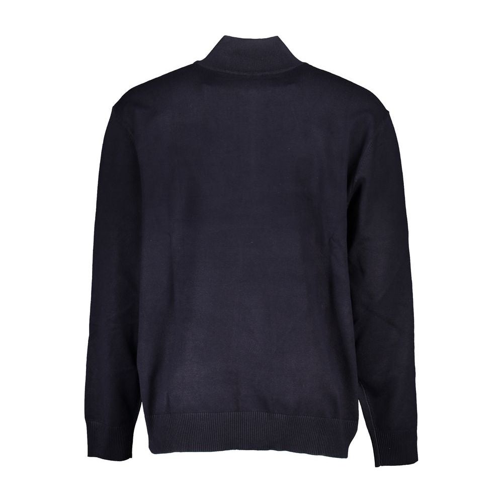 U.S. Grand Polo Blue Nylon Sweater U.S. Grand Polo