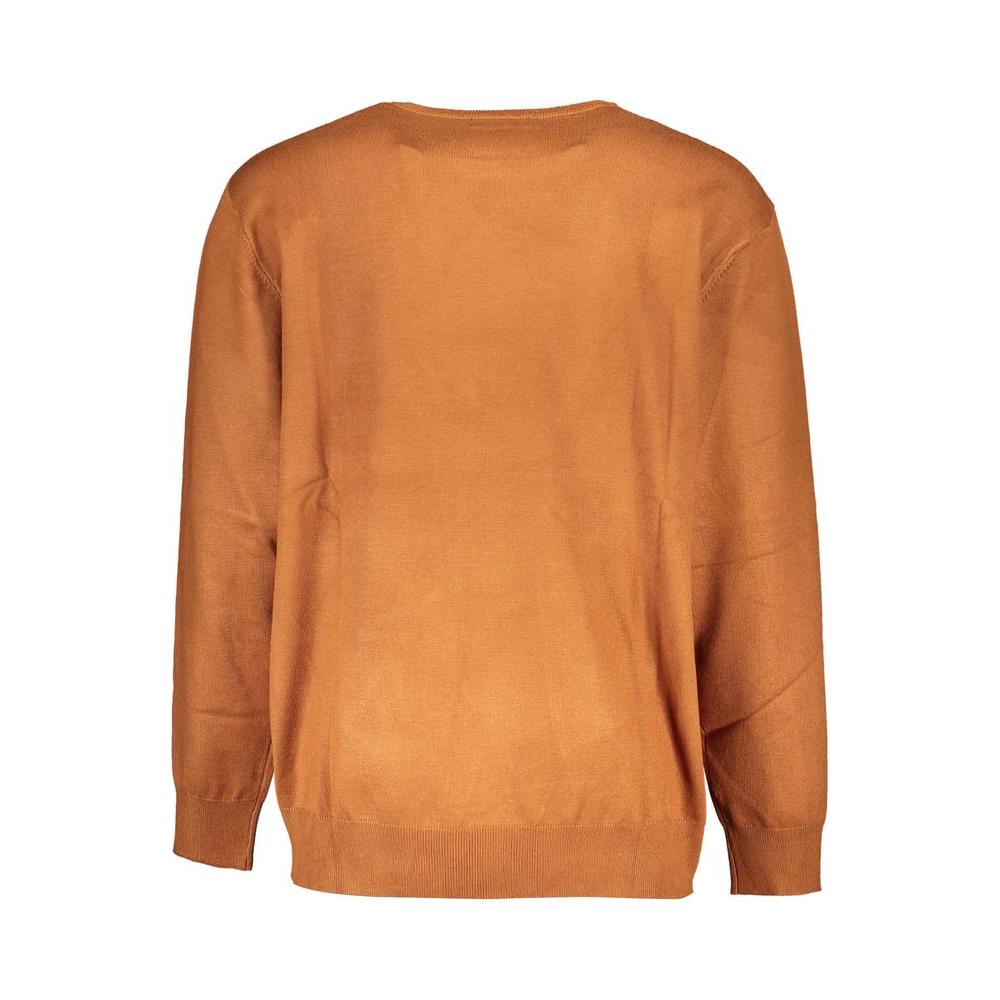 U.S. Grand Polo Brown Nylon Sweater