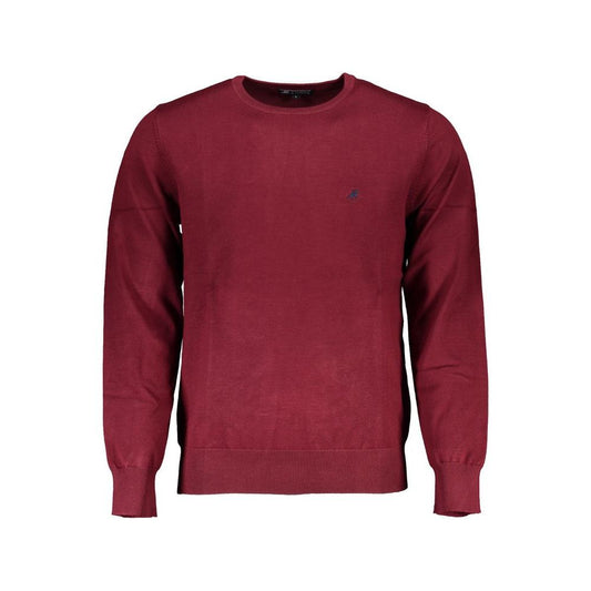 U.S. Grand Polo Red Nylon Sweater