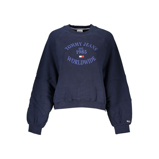 Tommy Hilfiger Blue Cotton Sweater