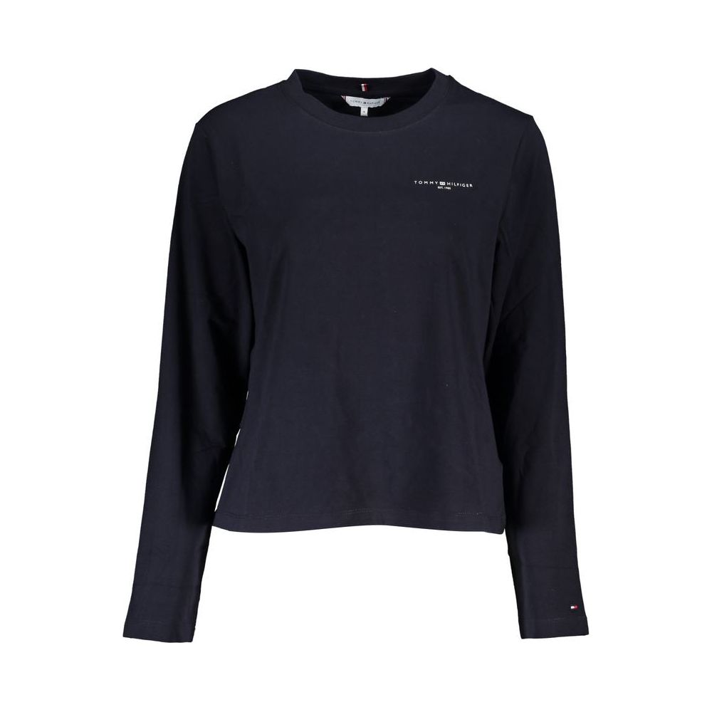 Tommy Hilfiger Blue Cotton Tops & T-Shirt Tommy Hilfiger