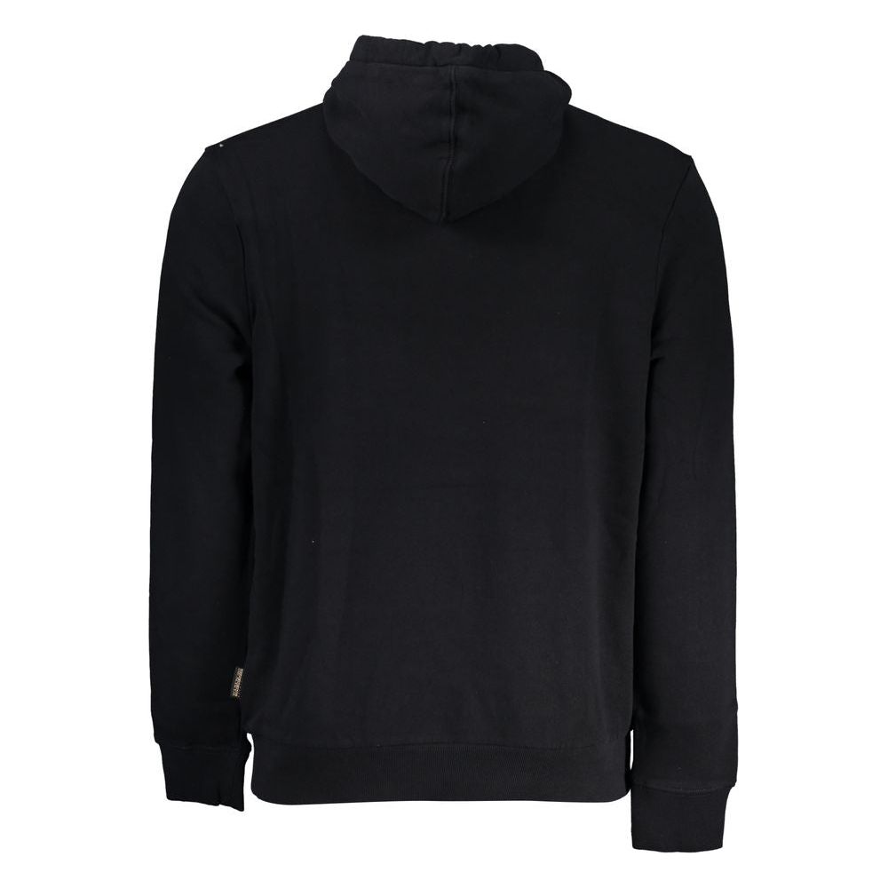 Napapijri Black Cotton Sweater Napapijri