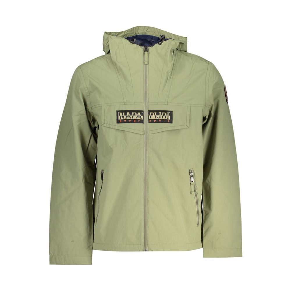 Napapijri Green Polyester Jacket