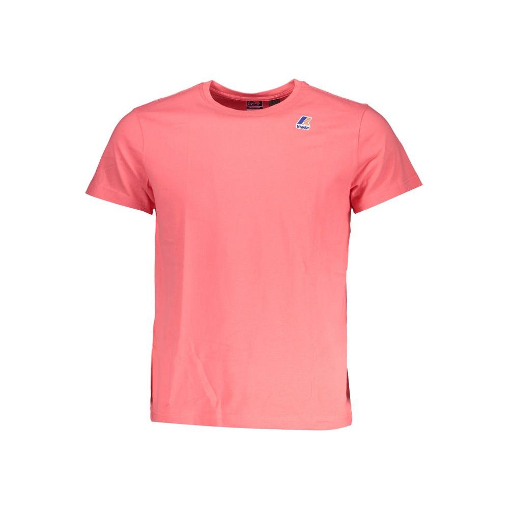 K-WAY Pink Cotton T-Shirt