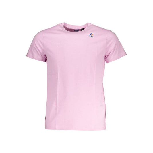 K-WAY Pink Cotton T-Shirt