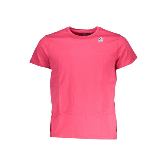 K-WAY Pink Cotton T-Shirt K-WAY