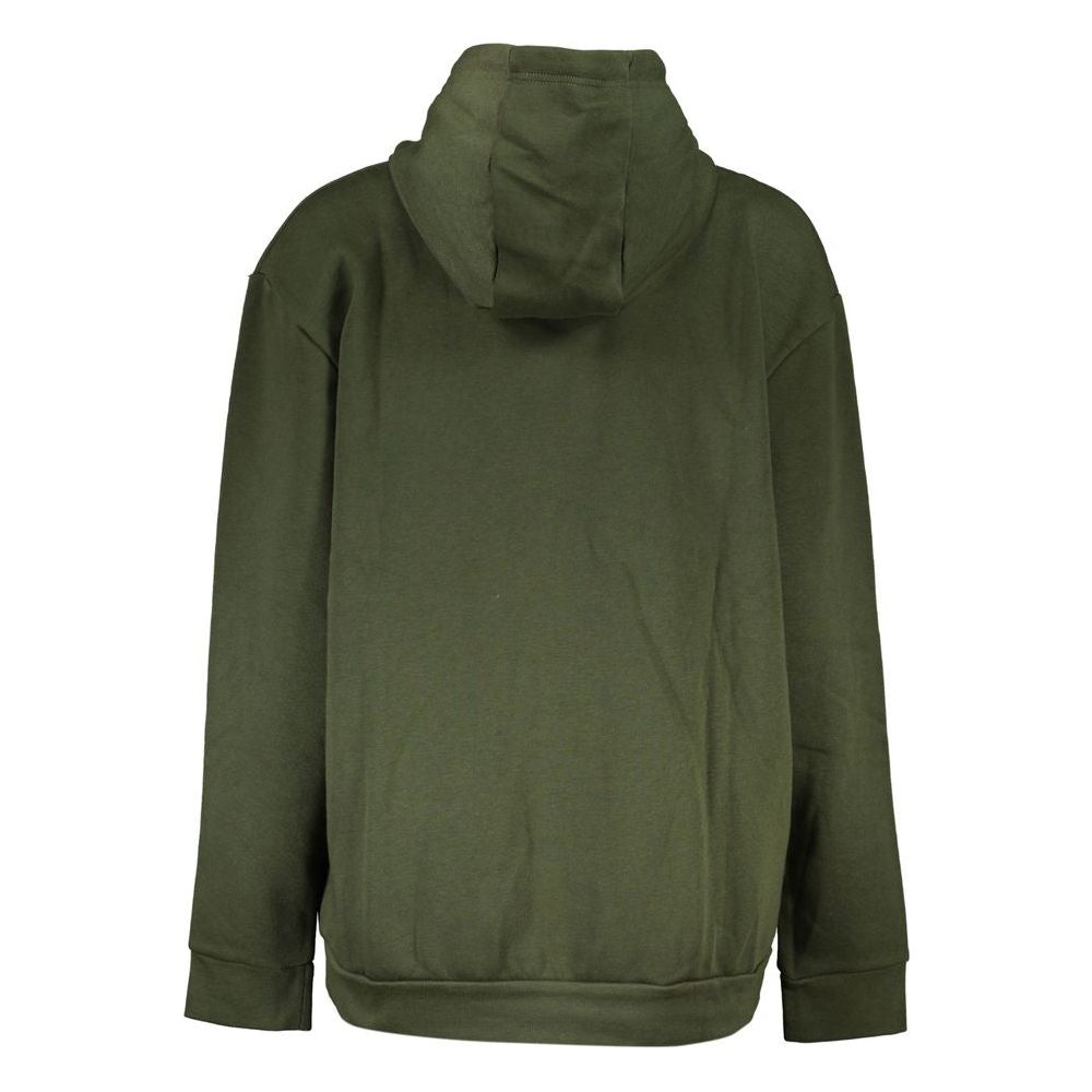 Cavalli Class Green Cotton Sweater