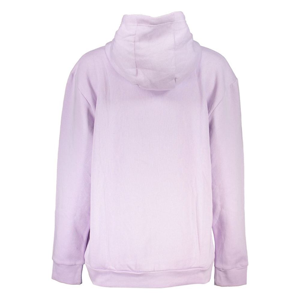 Cavalli Class Purple Cotton Sweater