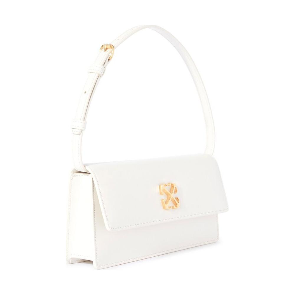 Off-White White Leather Handbag Off-White