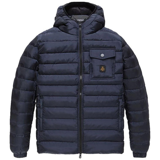 Refrigiwear Blue Nylon Jacket Refrigiwear