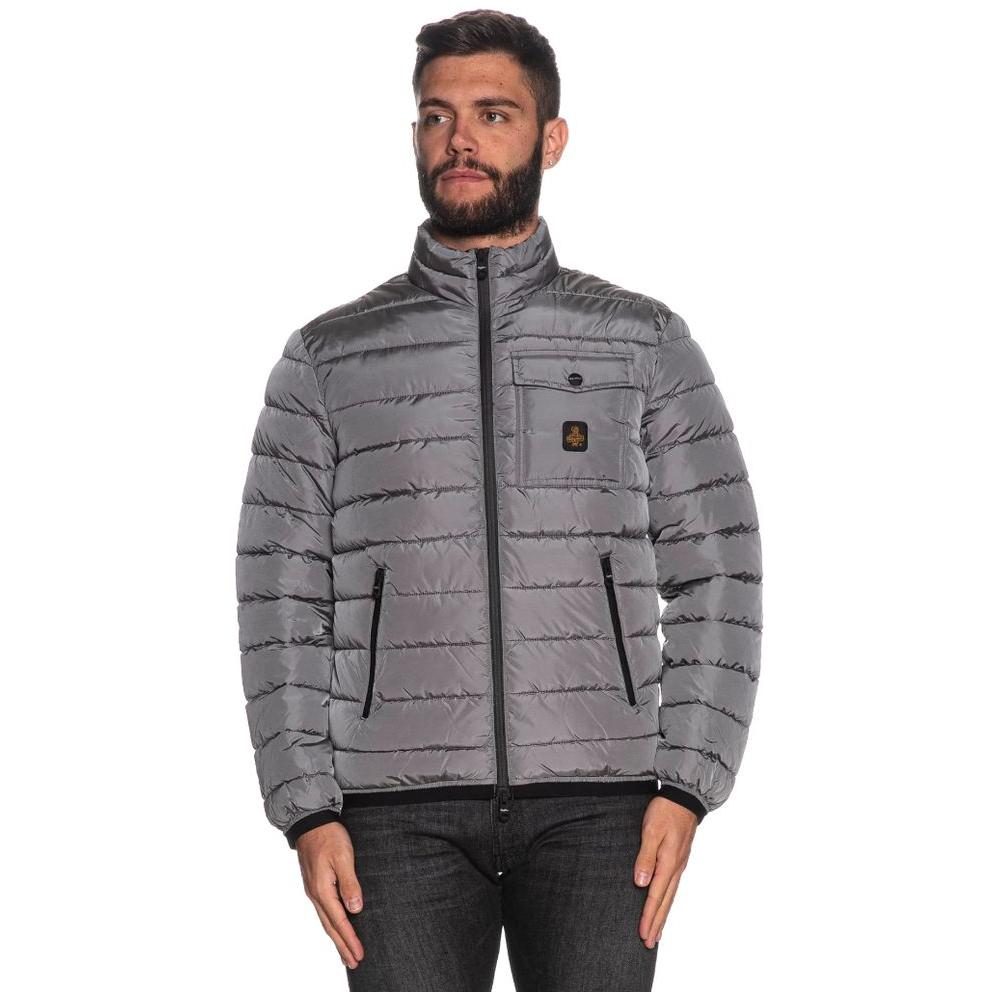 Refrigiwear Gray Nylon Jacket Refrigiwear