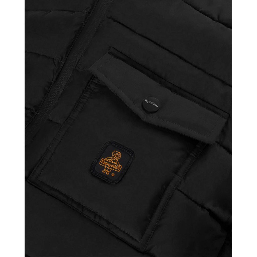 Refrigiwear Black Nylon Jacket Refrigiwear