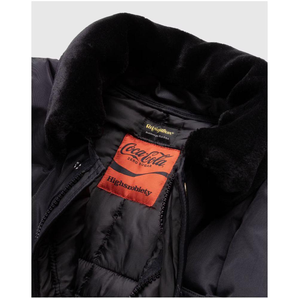 Refrigiwear Black Nylon Jacket Refrigiwear