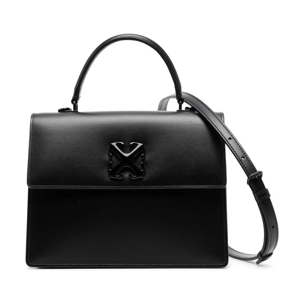 Off-White Black Leather Handbag Off-White