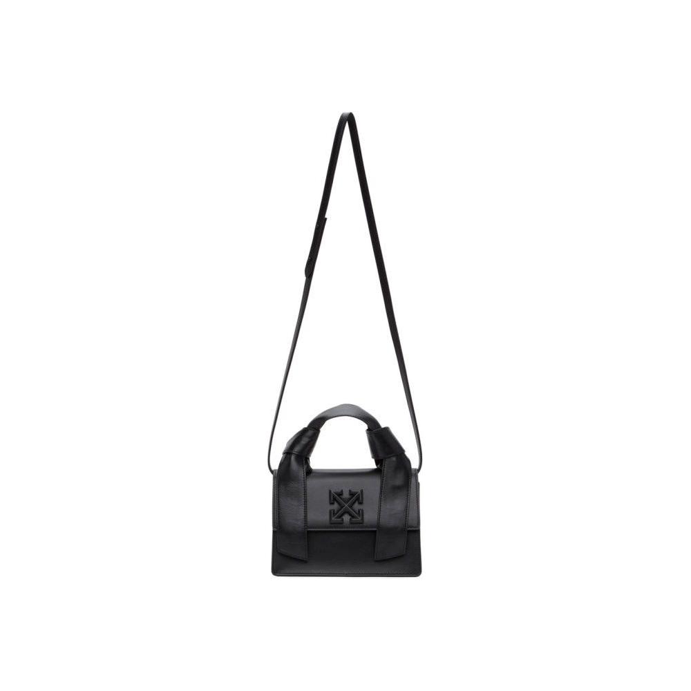 Off-White Black Leather Crossbody Bag Off-White