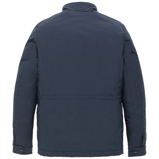 Refrigiwear Blue Nylon Men's Jacket Refrigiwear